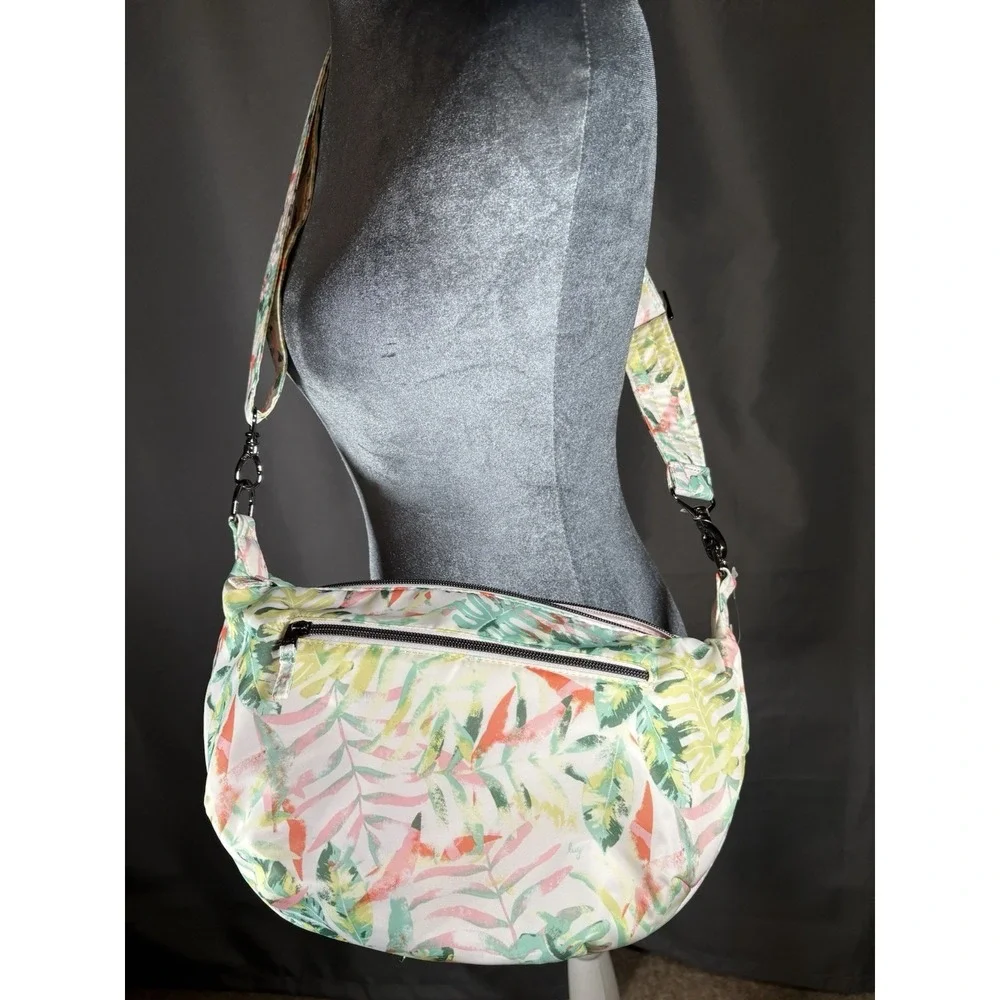 NWT Lug Bolero Crossbody Bag Candy Tropics Quilted Tropical Floral Shoulder Bag